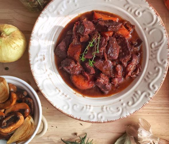 boeuf bourguignon bon appétit homie appli app sorties