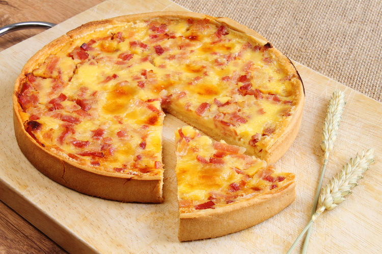 Quiche Lorraine bon appétit homie appli app sorties